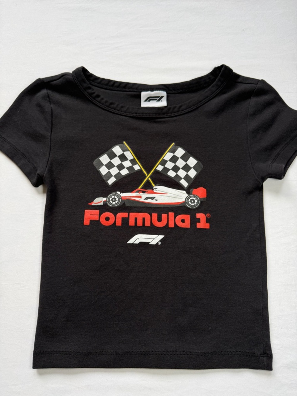 Formula 1 crop tee